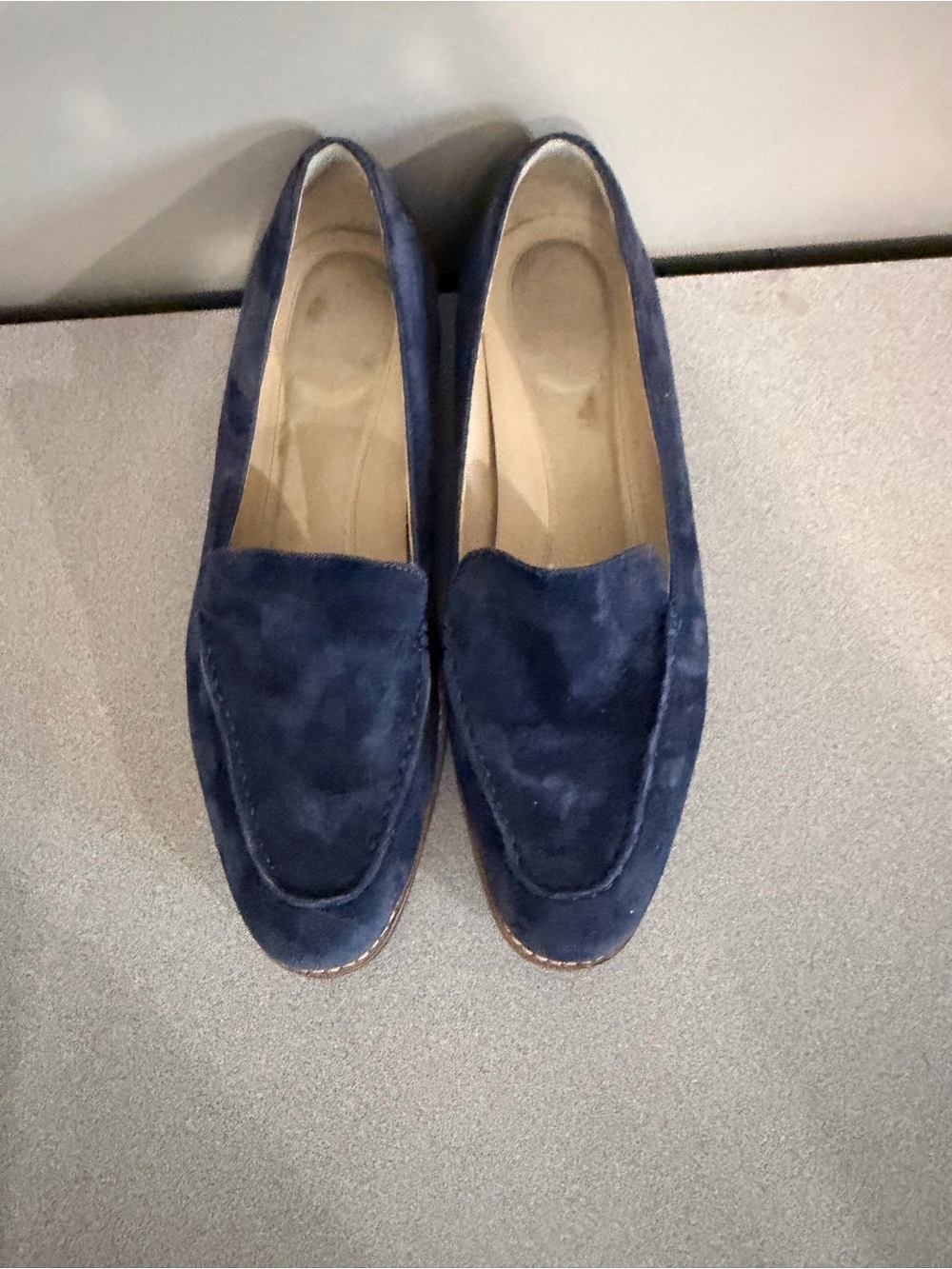 Cole Haan Blue preppy coastal loafers size 8.5